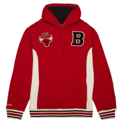 Mitchell & Ness Hoodies & Sweatshirts-Team Legacy French Terry Hoodie Chicago Bulls