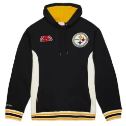 Mitchell & Ness Hoodies & Sweatshirts-Team Legacy French Terry Hoodie Pittsburgh Steelers
