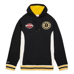 Mitchell & Ness Hoodies & Sweatshirts-Team Legacy French Terry Hoodie Boston Bruins
