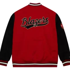 Mitchell & Ness Jackets & Outerwear-Team Legacy Varsity Jacket Portland Trail Blazers