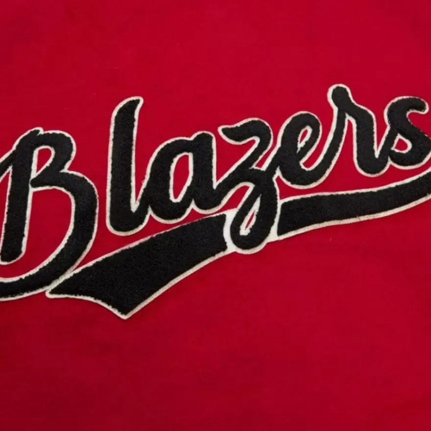 Mitchell & Ness Jackets & Outerwear-Team Legacy Varsity Jacket Portland Trail Blazers