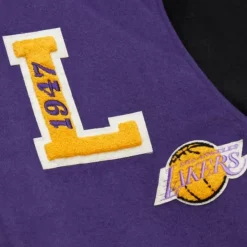 Mitchell & Ness Jackets & Outerwear-Team Legacy Varsity Jacket Los Angeles Lakers