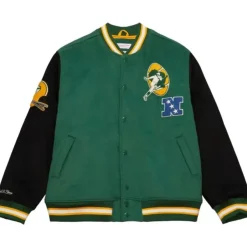 Mitchell & Ness Jackets & Outerwear-Team Legacy Varsity Jacket Green Bay Packers