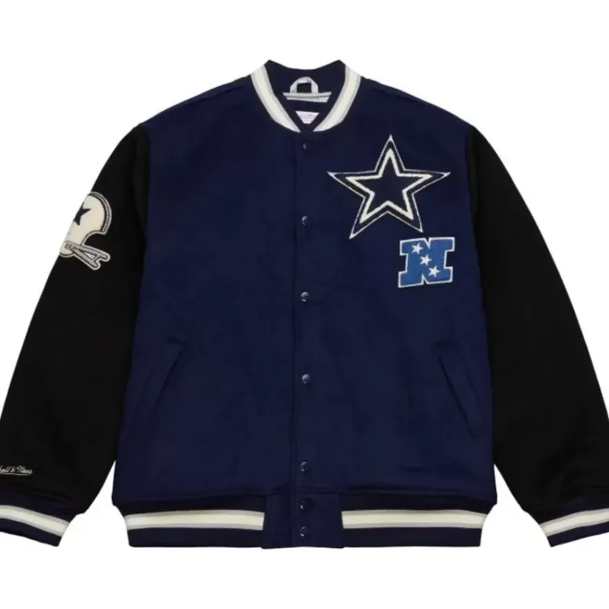 Mitchell & Ness Jackets & Outerwear-Team Legacy Varsity Jacket Dallas Cowboys