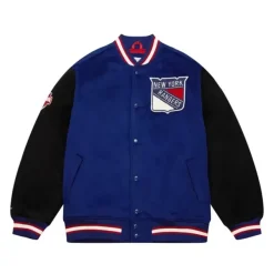 Mitchell & Ness Jackets & Outerwear-Team Legacy Varsity Jacket New York Rangers
