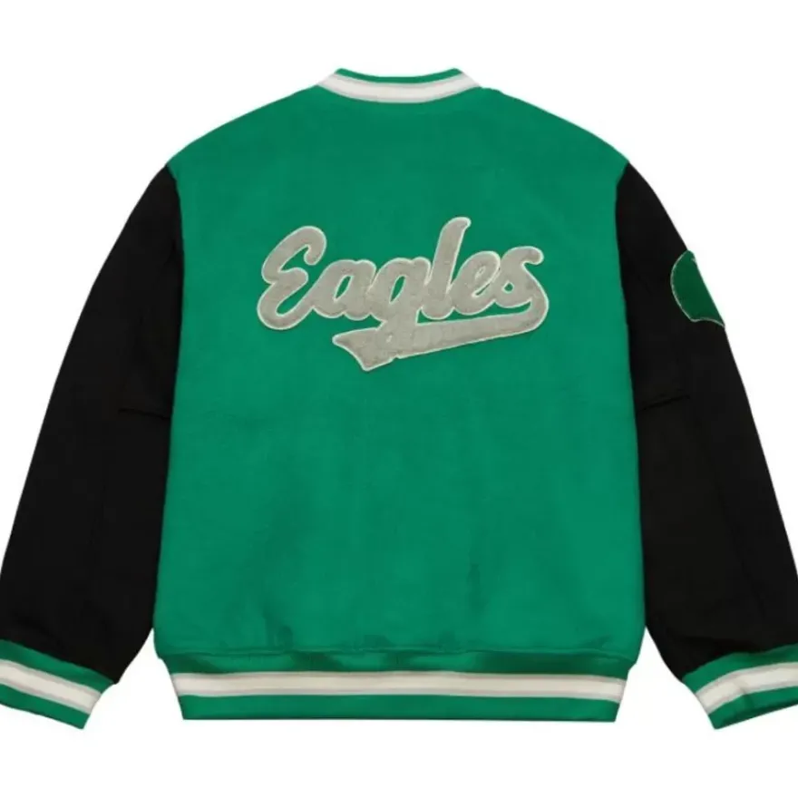 Mitchell & Ness Jackets & Outerwear-Team Legacy Varsity Jacket Philadelphia Eagles