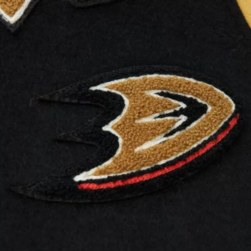 Mitchell & Ness Jackets & Outerwear-Team Legacy Varsity Jacket Anaheim Ducks