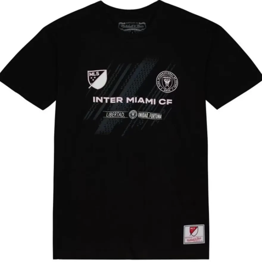 Mitchell & Ness T-Shirts & Tops-Team Lock Up Tee Inter Miami Cf