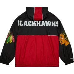Mitchell & Ness Jackets & Outerwear-Team Og 2.0 Anorak Windbreaker Chicago Blackhawks