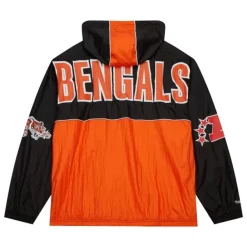 Mitchell & Ness Jackets & Outerwear-Team Og 2.0 Anorak Windbreaker Cincinnati Bengals