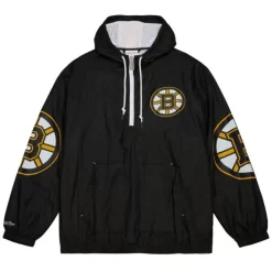Mitchell & Ness Jackets & Outerwear-Team Og 2.0 Anorak Windbreaker Boston Bruins