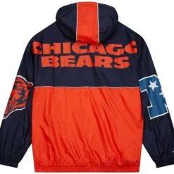 Mitchell & Ness Jackets & Outerwear-Team Og 2.0 Anorak Windbreaker Chicago Bears