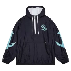 Mitchell & Ness Jackets & Outerwear-Team Og 2.0 Anorak Windbreaker Seattle Kraken