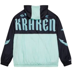 Mitchell & Ness Jackets & Outerwear-Team Og 2.0 Anorak Windbreaker Seattle Kraken