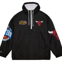 Mitchell & Ness Jackets & Outerwear-Team Og 2.0 Anorak Windbreaker Chicago Bulls