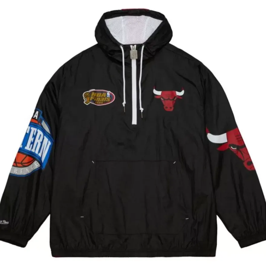 Mitchell & Ness Jackets & Outerwear-Team Og 2.0 Anorak Windbreaker Chicago Bulls