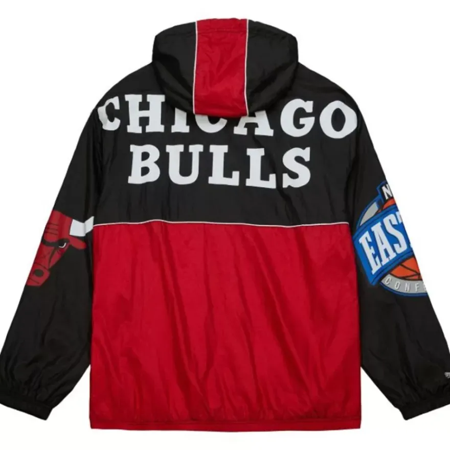 Mitchell & Ness Jackets & Outerwear-Team Og 2.0 Anorak Windbreaker Chicago Bulls