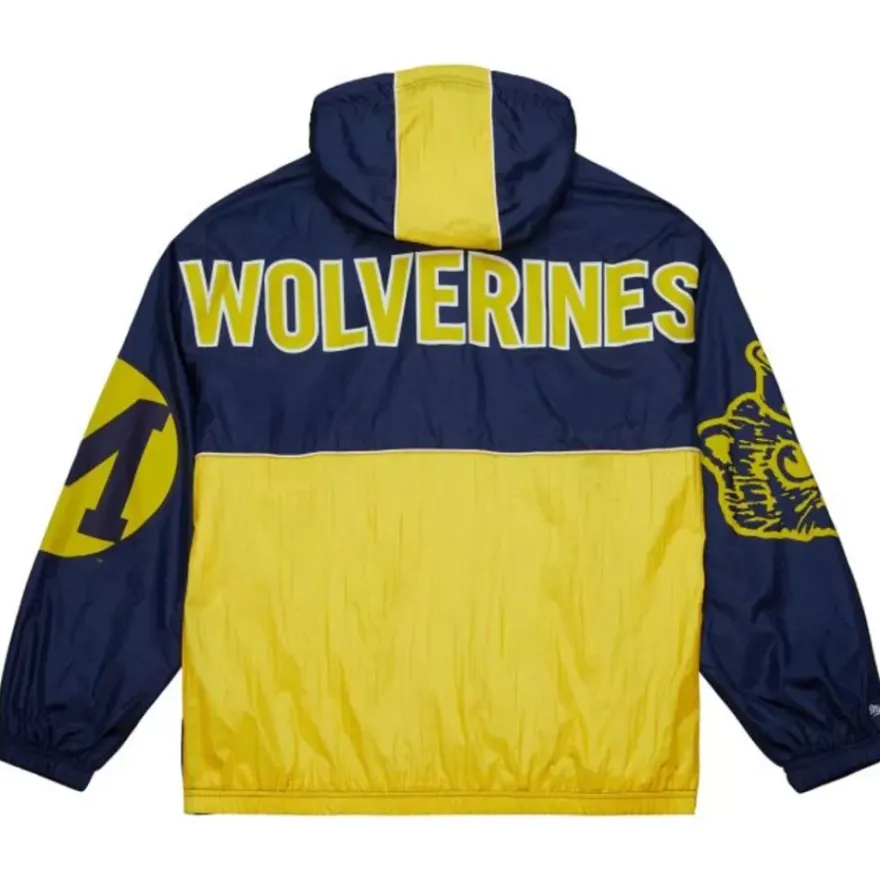 Mitchell & Ness Jackets & Outerwear-Team Og 2.0 Anorak Windbreaker University Of Michigan