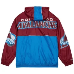 Mitchell & Ness Jackets & Outerwear-Team Og 2.0 Anorak Windbreaker Colorado Avalanche