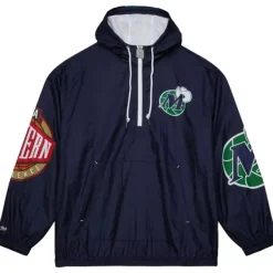 Mitchell & Ness Jackets & Outerwear-Team Og 2.0 Anorak Windbreaker Dallas Mavericks