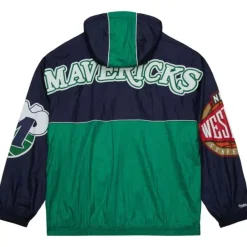 Mitchell & Ness Jackets & Outerwear-Team Og 2.0 Anorak Windbreaker Dallas Mavericks
