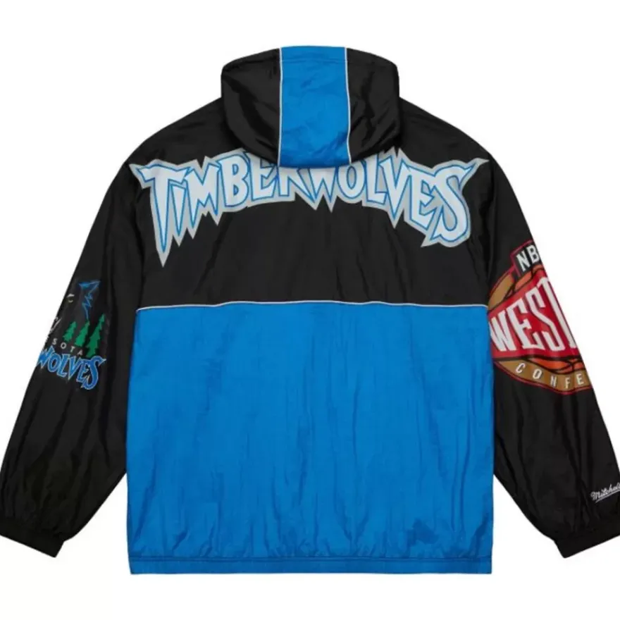 Mitchell & Ness Jackets & Outerwear-Team Og 2.0 Anorak Windbreaker Minnesota Timberwolves