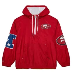 Mitchell & Ness Jackets & Outerwear-Team Og 2.0 Anorak Windbreaker San Francisco 49Ers