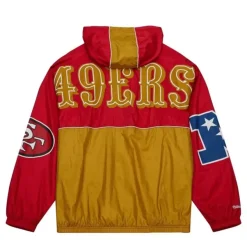 Mitchell & Ness Jackets & Outerwear-Team Og 2.0 Anorak Windbreaker San Francisco 49Ers