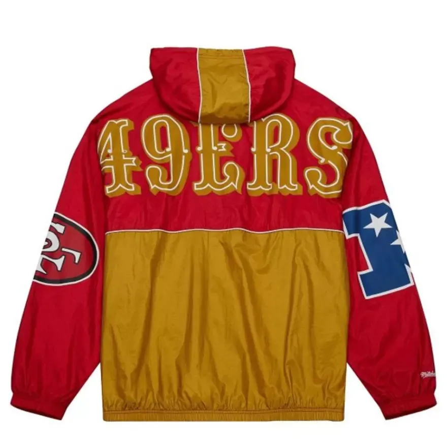 Mitchell & Ness Jackets & Outerwear-Team Og 2.0 Anorak Windbreaker San Francisco 49Ers