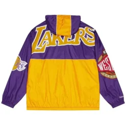 Mitchell & Ness Jackets & Outerwear-Team Og 2.0 Anorak Windbreaker Los Angeles Lakers