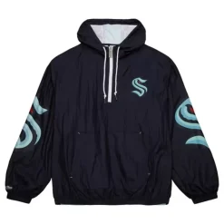 Mitchell & Ness Jackets & Outerwear-Team Og 2.0 Anorak Windbreaker Seattle Kraken