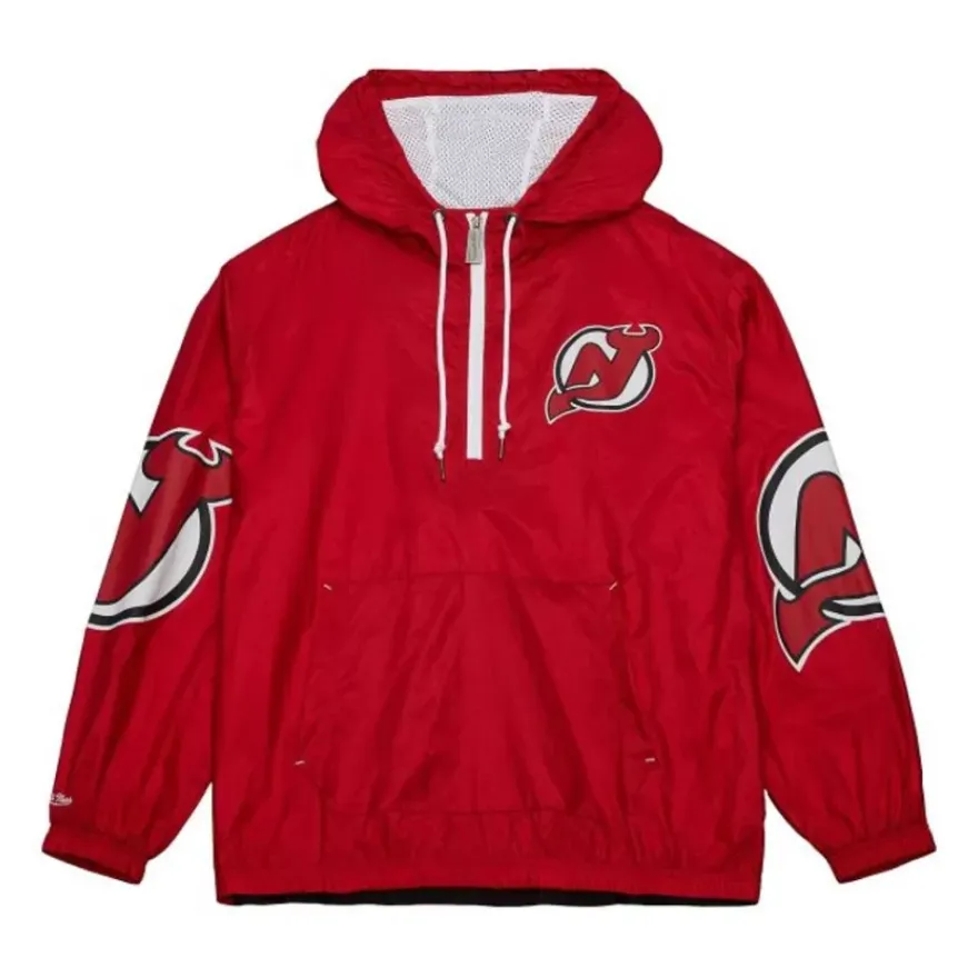 Mitchell & Ness Jackets & Outerwear-Team Og 2.0 Anorak Windbreaker New Jersey Devils