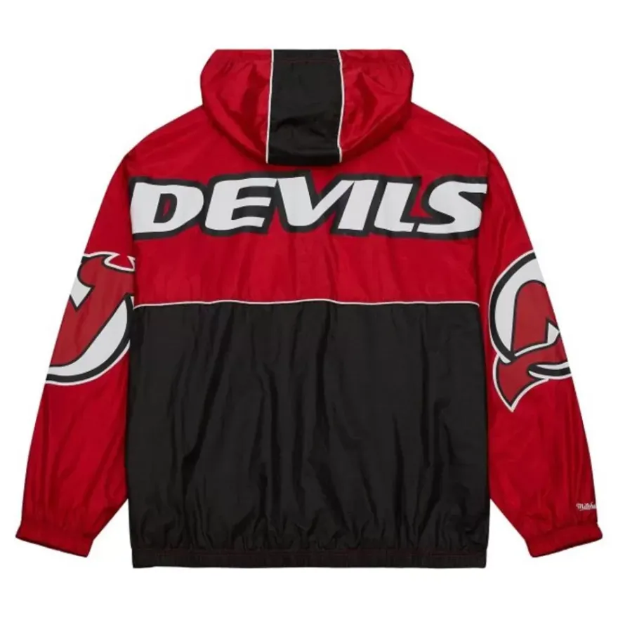 Mitchell & Ness Jackets & Outerwear-Team Og 2.0 Anorak Windbreaker New Jersey Devils