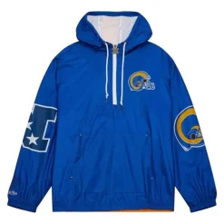 Mitchell & Ness Jackets & Outerwear-Team Og 2.0 Anorak Windbreaker Los Angeles Rams