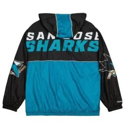 Mitchell & Ness Jackets & Outerwear-Team Og 2.0 Anorak Windbreaker San Jose Sharks