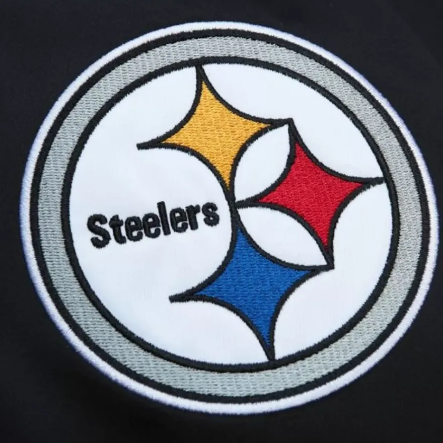 Mitchell & Ness Jackets & Outerwear-Team Og 2.0 Lightweight Satin Jacket Pittsburgh Steelers