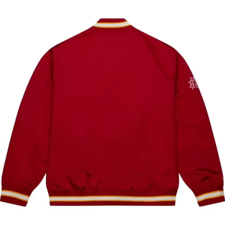 Mitchell & Ness Jackets & Outerwear-Team Og 2.0 Lightweight Satin Jacket Kansas City Chiefs