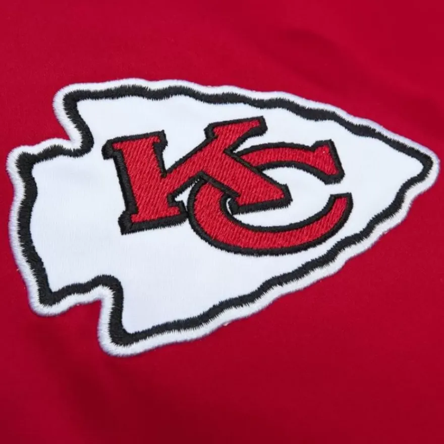 Mitchell & Ness Jackets & Outerwear-Team Og 2.0 Lightweight Satin Jacket Kansas City Chiefs