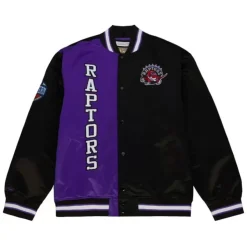 Mitchell & Ness Jackets & Outerwear-Team Og 2.0 Lightweight Satin Jacket Toronto Raptors