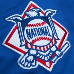 Mitchell & Ness Jackets & Outerwear-Team Og 2.0 Lightweight Satin Jacket Chicago Cubs