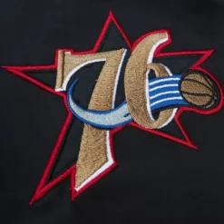 Mitchell & Ness Jackets & Outerwear-Team Og 2.0 Lightweight Satin Jacket Philadelphia 76Ers