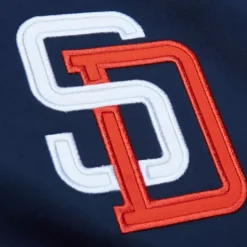 Mitchell & Ness Jackets & Outerwear-Team Og 2.0 Lightweight Satin Jacket San Diego Padres