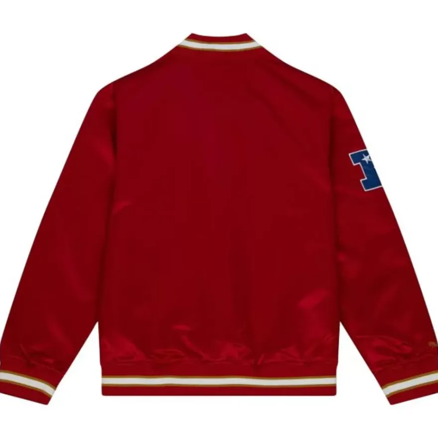 Mitchell & Ness Jackets & Outerwear-Team Og 2.0 Lightweight Satin Jacket San Francisco 49Ers