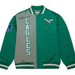 Mitchell & Ness Jackets & Outerwear-Team Og 2.0 Lightweight Satin Jacket Philadelphia Eagles
