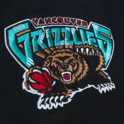 Mitchell & Ness Jackets & Outerwear-Team Og 2.0 Lightweight Satin Jacket Vancouver Grizzlies