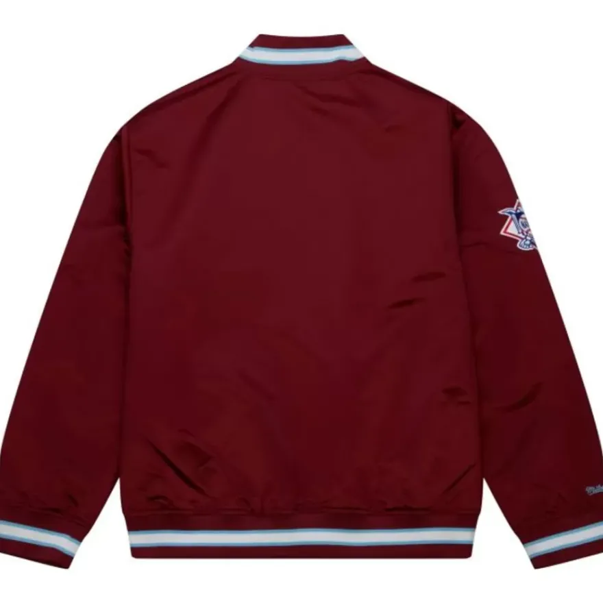 Mitchell & Ness Jackets & Outerwear-Team Og 2.0 Lightweight Satin Jacket Philadelphia Phillies