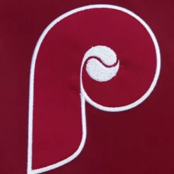 Mitchell & Ness Jackets & Outerwear-Team Og 2.0 Lightweight Satin Jacket Philadelphia Phillies