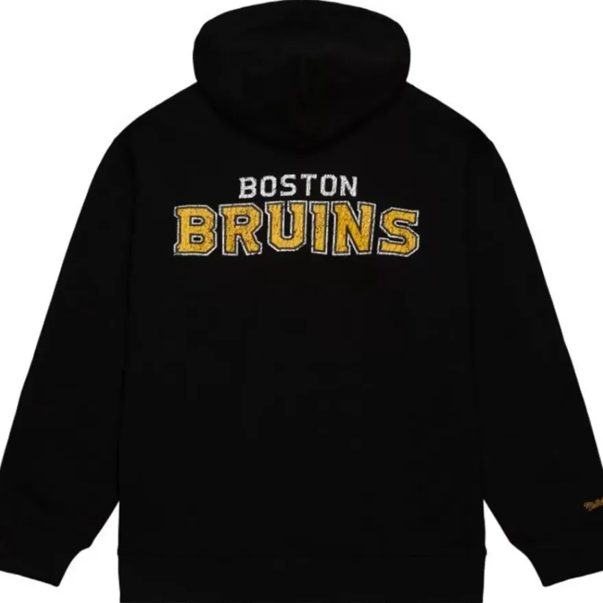 Mitchell & Ness Hoodies & Sweatshirts-Team Og Fleece 2.0 Boston Bruins