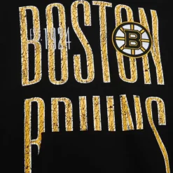 Mitchell & Ness Hoodies & Sweatshirts-Team Og Fleece 2.0 Boston Bruins