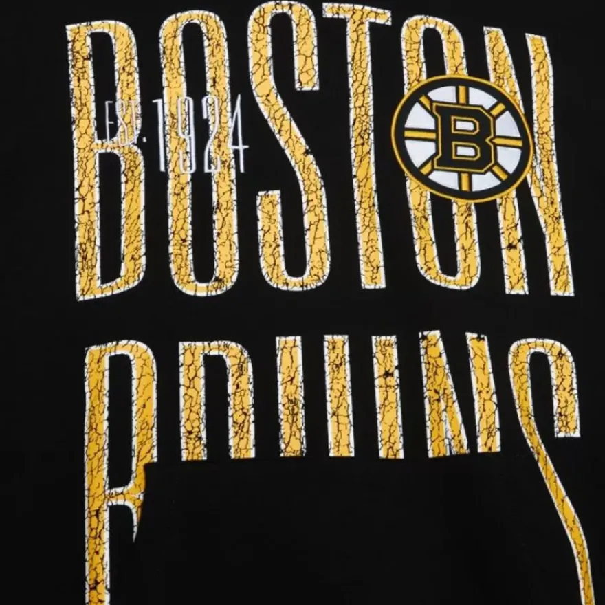Mitchell & Ness Hoodies & Sweatshirts-Team Og Fleece 2.0 Boston Bruins